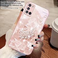 A twinkling little pearl For Samsung A73 72 71 A70 56 55 54 A53 52 51 50 42 A35 A34 33 32 31 26 25 24 23 22 30 glass phone case Galaxy A73 5G white