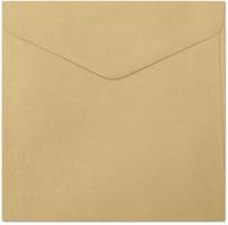 Vokai 160x160mm PEARL 150g 10vnt auksiniai, VOKGPU11AR280388