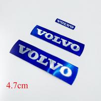Automobilio priekinės grotelės Vairo logotipas Lipdukas Dekoro Aksesuarai Volvo Rdesign Polestar AWD V50 S60 XC60 S40 XC40 XC90 YT5 blue