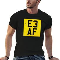 Dizzee Rascal: E3AF Official Album Tee T-Shirt Work Short Sleeve Cotton Top S black