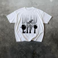 Dead Lift Skeleton Shirt, Funny Skeleton Gym Weightlifting Tee, Deadlift Shirt, Workout Shirt, Powerlifting Tee, Skull Shirt, Comfort Colors S white