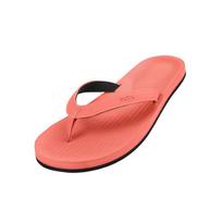 Indosole Essential Flip-Flops - Coral Slippers Red/Coral (W8-9) pink