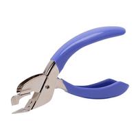 Portable Metal Anti staple Staple Remover Mini Puller for Removing Staples Drawing Needles Office School Tools and Supplies mėlyna