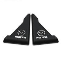 2/4 vnt. Silikoninis automobilio durų kampų apsaugas nuo susidūrimo Mazda 3 Mazda 6 CX-5 CX-30 Automobilio priedai black