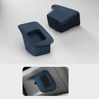 Car Smart Sticker Bluetooth Convenient Button Fixed Bracket For Zeekr 7X 001 009 2024 2025 Interior Modification Accessories mėlyna
