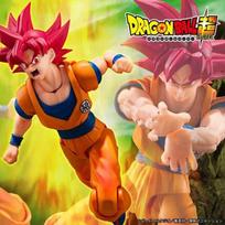 Figurine Dragon Ball Super - Super Saiyan God Son Goku (God Aura) S.H.Figuarts 15cm