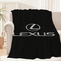 L-Lexus-ES Šaunus Logotipas Automobilio Antklodė Antklodė Sofai Kelionei Namams Iškylai Flanelinė Antklodė gimtadienio dovana Šilta Patogi 40x50in