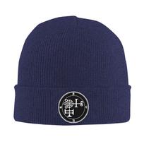 ninja kidz Warm Knitted Cap Winter Knit Bonnet Hat Skullies Beanies Hip Hop Caps for Unisex One Size blue