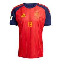 Adidas Ispanijos rinktinės futbolo marškinėliai Unisex Vidutinio dydžio JN4390-19 M raudona