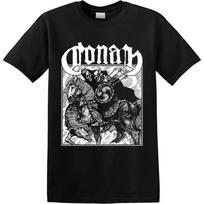 Conan Horseback Battle Hammer Tshirt L gray
