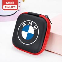 Car Portable EVA Bluetooth Earphone Cable Case Storage Bag For BMW 1 3 5 7 Series M F01 F20 F10 F13 E52 E53 E60 E93 black
