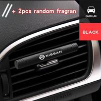 Automobilio oro ventiliacijos kvepalai Oro gaiviklis Skoninė kvapo aromato kvepalai Individualus logotipas Nissan qashqai j11 j10 tiida juke Automobilio aksesuaras juoda