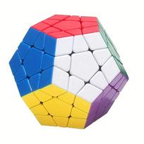 Sengso Megaminx 3X3 Dodecahedron Cube Speed Magic Cube Educational Toys Children Puzzle Toys Birthday Gift For Kid red