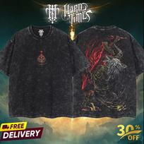 HardTimesClothing - Maliketh the Black Blade Elden Ring Boss Retro Limited Vinta 4XL black