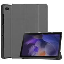 Dėklas, skirtas Samsung Tab A8 10.5 SM-X200 / SM-X205, plonas PU + odinis išmanusis dangtelis, automatinio pažadinimo / miego ir stovėjimo funkcija C blue