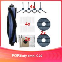 A65T-For Eufy Robot Vacuum Cleaner Omni C20 Accessories Vacuum Cleaner Consumables gray