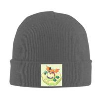 Patamon Digivice Digimon Warm Knitted Cap Fashion Bonnet Hat Autumn Winter Outdoor Beanies Hats for Men Women Adult One Size blue