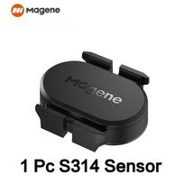 Magene S314 Cycling Speed and Cadence Sensor Dual Mode ANT+ Bluetooth 5.0 APP Setting for Road MTB Bike S314 x1 gray