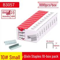 Qixin 24/6 Universal Staples - No. 12 Stapler, Office Supplies, Small Size red