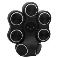Smart Bluetooth Music Boxing Machine Professional Wall Target Electronic Punching Trainer for Adults black