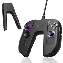 Controller Charging Connector Grip for Legion Go 2/Legion Go Controller Grip for Charging While Playing.Legion Go 2 Accessory Handle Is Not Includ black