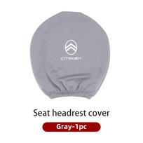 Audinio Automobilio Galvos Atramos Užvalkalas Kvėpuojantis Audinys Citroen C4 C3 C5 C1 C2 Berlingo Celysee Cactus Picasso Aircross Grand gray