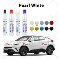 For Toyota C-HR Car Paint Scratch Repair Pen Touch Up Paint Accessories Pearl White Black Yellow Silver Red Touchup Paint2 perlų baltos spalvos
