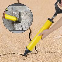 Grouting Gun Grouting Mortar Sprayer Applicator Cement Lime Pump Grout Filling Tools Caulking Gun With 4 Nozzles gray