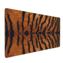Vintage Leopard Print Gaming Mouse Pad Faux Fur Animal Pattern Smooth Edge Non Slip Mat Gamers Office Home Wireless Mouse Use 800x300x2mm