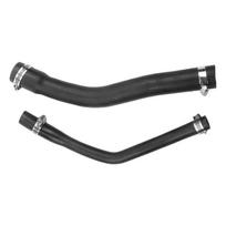 52100131AD 52100132AB Fuel Tank Filler Hose with 4 Clamps for Jeep XJ Cherokee 1997 1998 1999 2000 2001