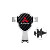 skirta Mitsubishi Automobilio Telefono Laikiklis Oro Angos Klipsas Gravitacinis Laikiklis ASX Lancer Cordia Pajero Outlander Eclipse Galant Mirage L200 sidabras