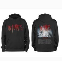 In Flames Europe 2026 Tour Hoodie Or T shirt XL black