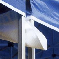 Canopy Rain Gutter Portable Tents Easy Drainage 300g Polyester 3m Canopy Accessories