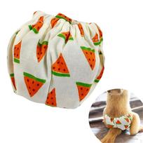 Voverės sauskelnės Jūrų kiaulytės sauskelnės Drabužiai Augintinių reikmenys Daugkartinės Mažos Murkloms S_Watermelon