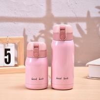 1 vnt. 200 ml/360 ml mini termoso puodelis, kišeninis puodelis, nerūdijančio plieno terminis kavos puodelis, vakuumo termosas, izoliuotas karšto vandens butelis, vaikų dovana 200ml rožinė