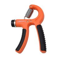 Adjustable 5-60kg Hand Grip Strength Trainer for Men's Finger, Arm, and Muscle Fitness orange