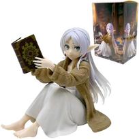 12cm Frieren Beyond Journey's End Frieren Anime Figure Desk Room Cute night-suit Frieren Action Figure Figurine Model Doll Toys gray
