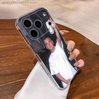 Singer E-Eminem-ES Cool  Phone Case For iPhone 17,16,15,14,13,12,11 Pro,Max,Plus,XR,Mini,E Clear Full-coverage Soft Cover iPhone14Plus black
