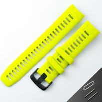 22 mm silikoninis dirželis, tinkantis Garmin Instinct išmaniajam laikrodžiui, vyriškas, vandeniui atsparus, sportinis, guminis laikrodžio dirželis, aksesuaras žalia