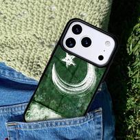 Pakistan Flag mobile phone case Compatible with IPhone 17 16 15 14 13 12 11Pro Max 17 Air cover iPhone 13 Pro white
