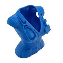 Nurse Uniform Pen Holder 3D Printed Medical Theme Desk Organizer mėlyna