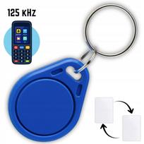 Programuojamas RFID prieigos raktų pakabukas S1 RFID ID, 125 kHz, 40 × 32 × 4 mm