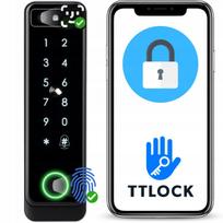 Elektroninė durų ir vartelių spyna Spreest AC05 su PIN kodu, RFID, pirštų atspaudų skaitytuvu ir TTLock