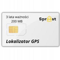 GPS sekiklio konfigūravimas su SIM kortele, galiojančia 3 metus