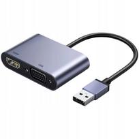 Spreest USB 3.0 adapteris su HDMI ir VGA išvestimis