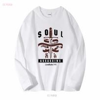 Soul Assassins Est 1992 T Shirt Size 2xl Grey Psycho Realm Cypress Bull Vintage Washed Versatile Comfortable Unisex Breathable M white