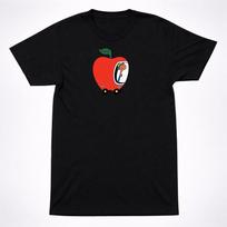 Richard Scarry Lowly Worm Apple Car Shirt Kids Book Character Cartoon Tee L red