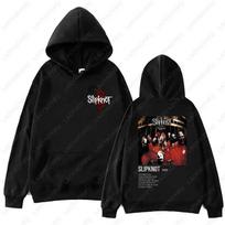 New Retro Casual Style S-Slipknot Rock Band Women Men Hoodie Sweatshirts Casual Clothes Hoody Warmth Streetwear Pullovers Top 4XL black