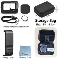 Hero 13/12/11/10 Replacement Side Door Battery Cover Silicone Protective Case for GoPro 13 12 11 10 9 Action Camera Accessories