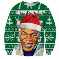 Unisex Bjaurus kalėdinis megztinis vyrams Moterų 3D Juokingi spaudiniai Megztiniai Megztiniai Megztiniai 2020 m. rudens žiemos megztiniai megztiniai džemperiai XL gray